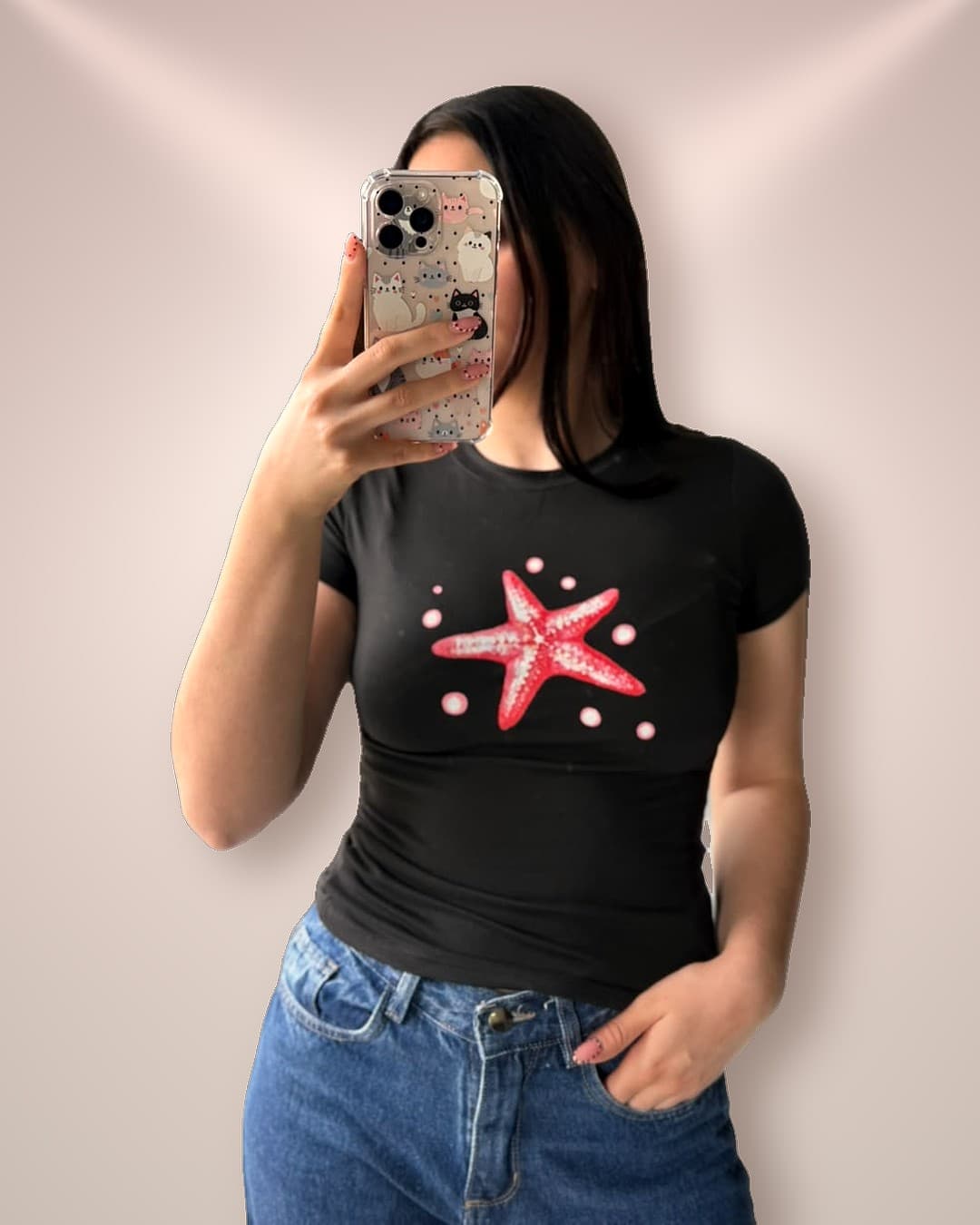 Remera estrella de mar