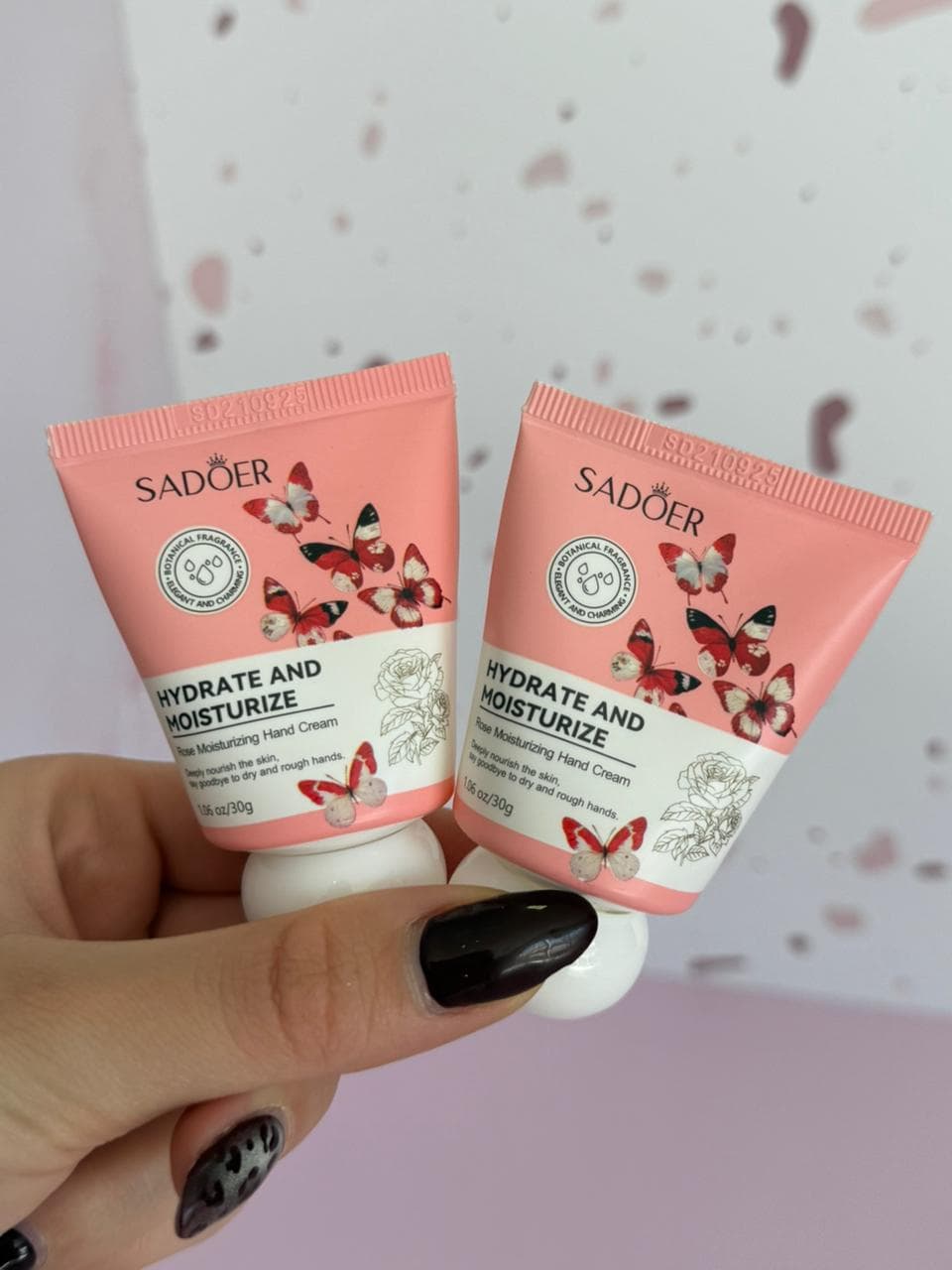 Crema de manos hidratante Rosa
