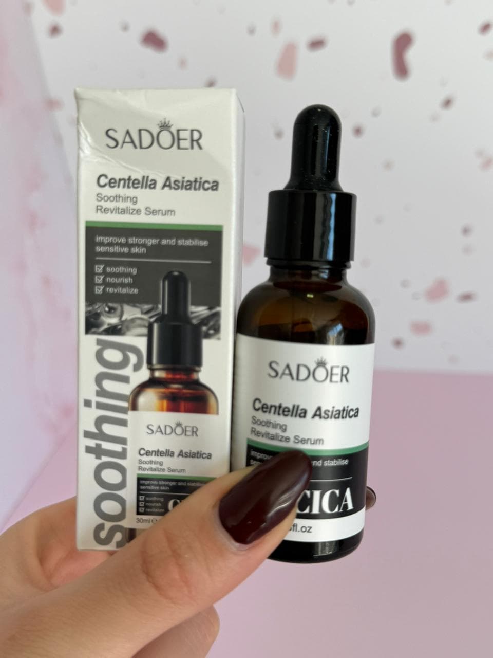 Sérum facial centella asiática