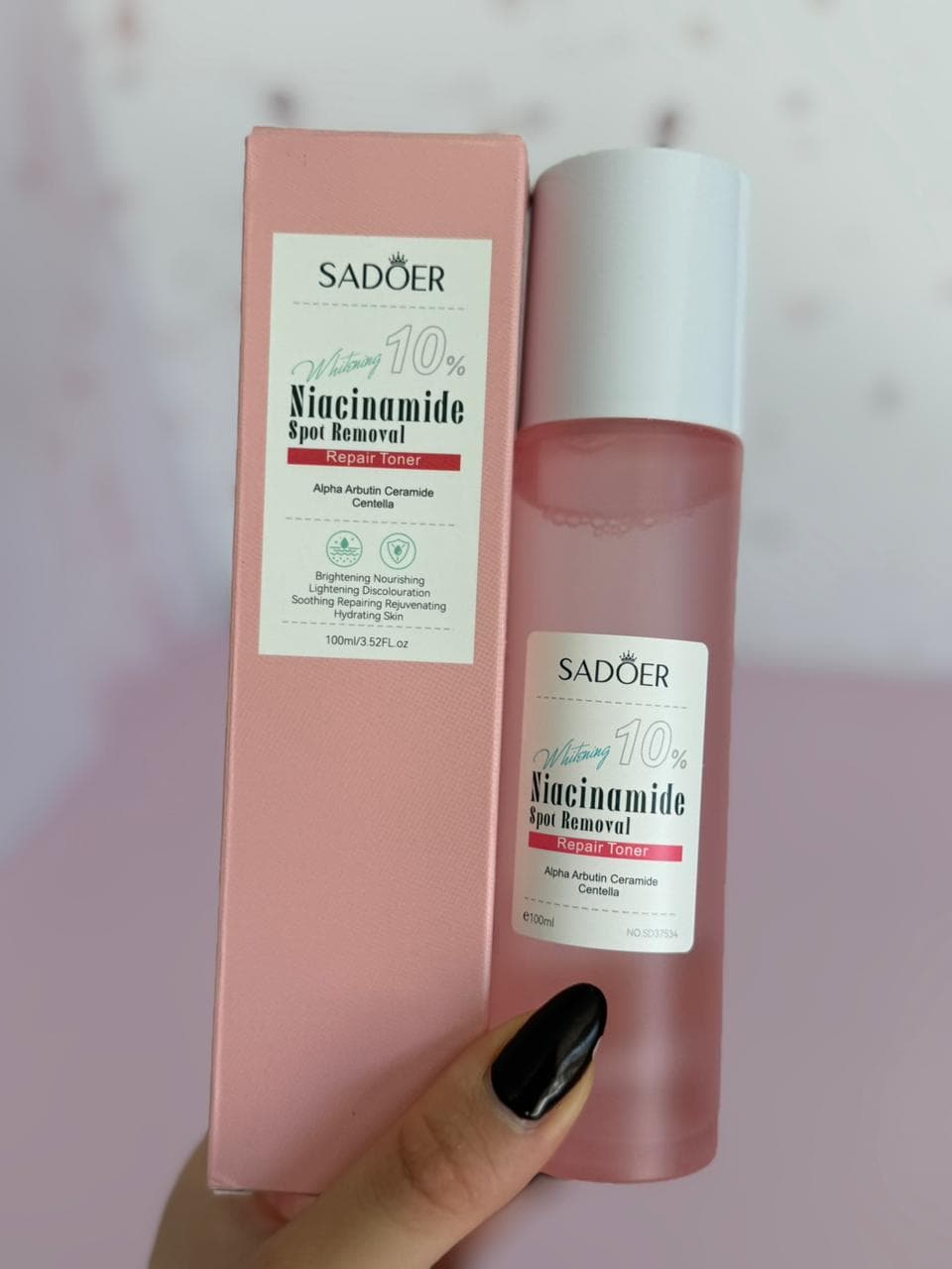 Tónico facial blanqueador
