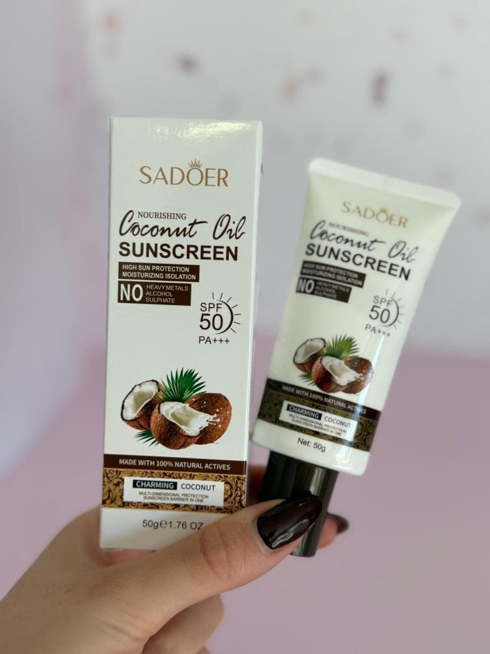 Protector solar coco