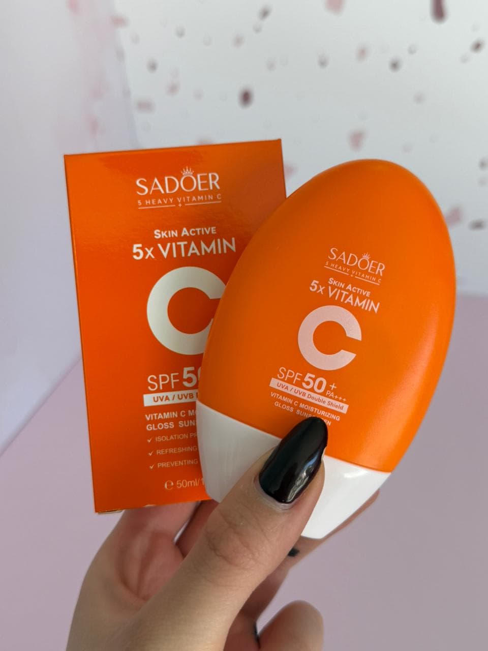 Protector solar vitamina C