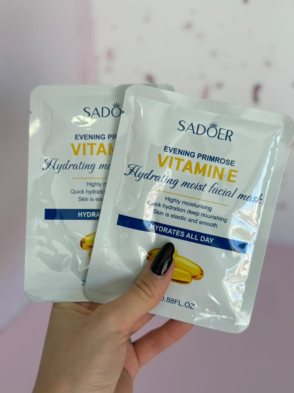 Mascarilla facial vitamina E