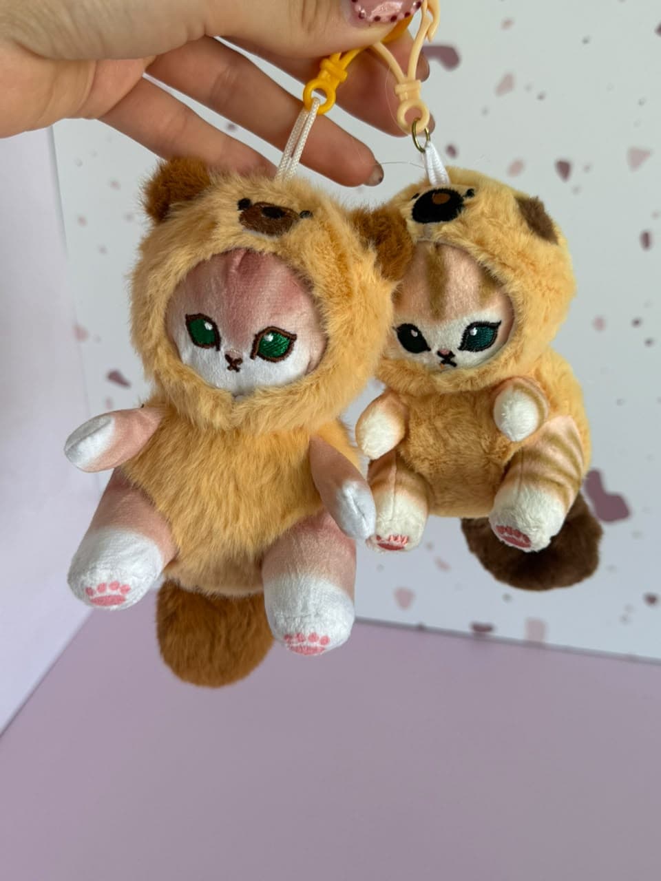Llaveros peluche gatitos