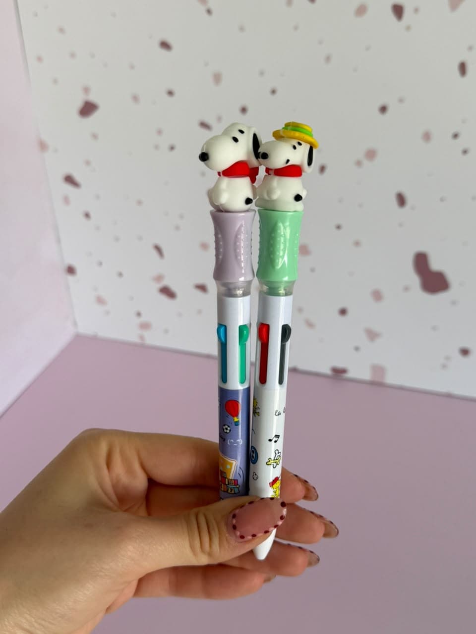 Lapiceras Snoopy colores
