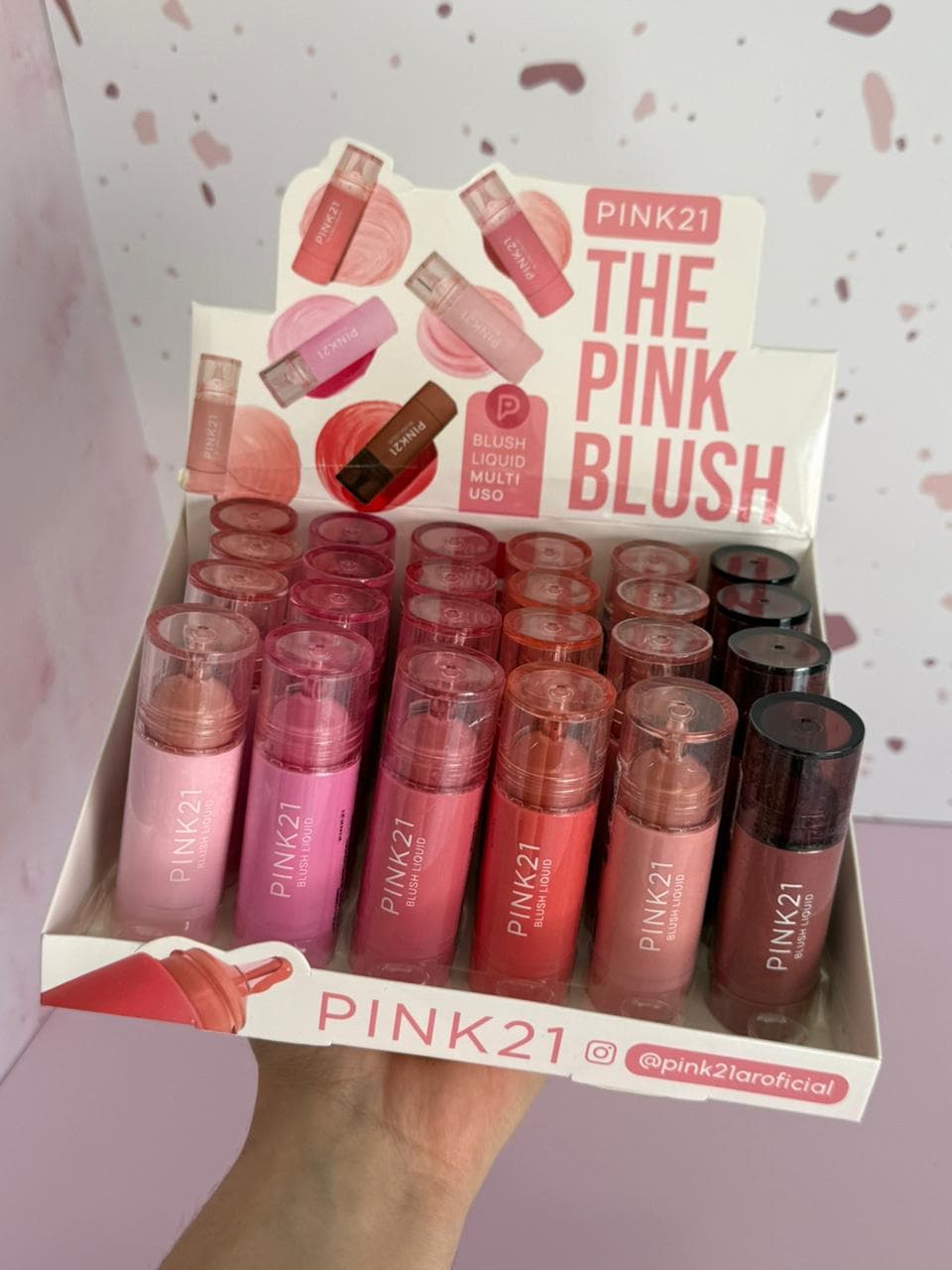 Blush líquido Pink21
