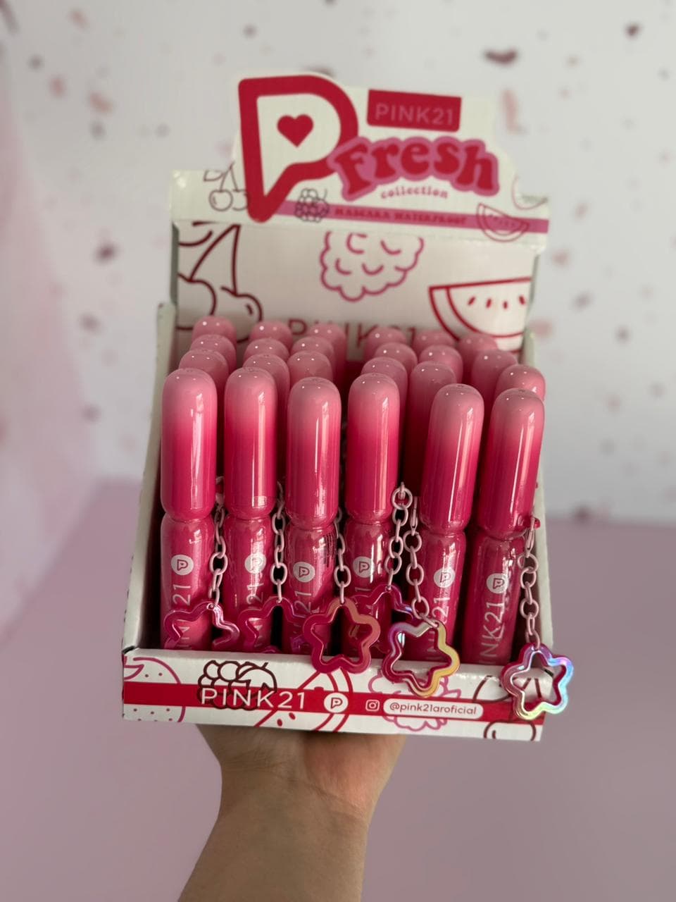 Máscara de pestañas fresh Pink21