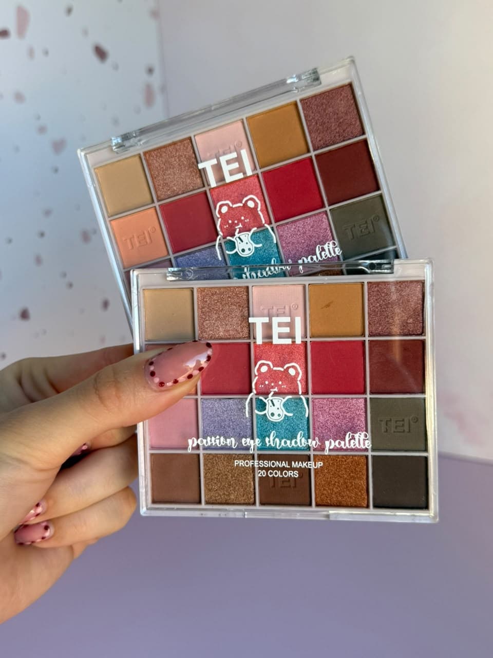 Paleta de sombras Tei 20 colores