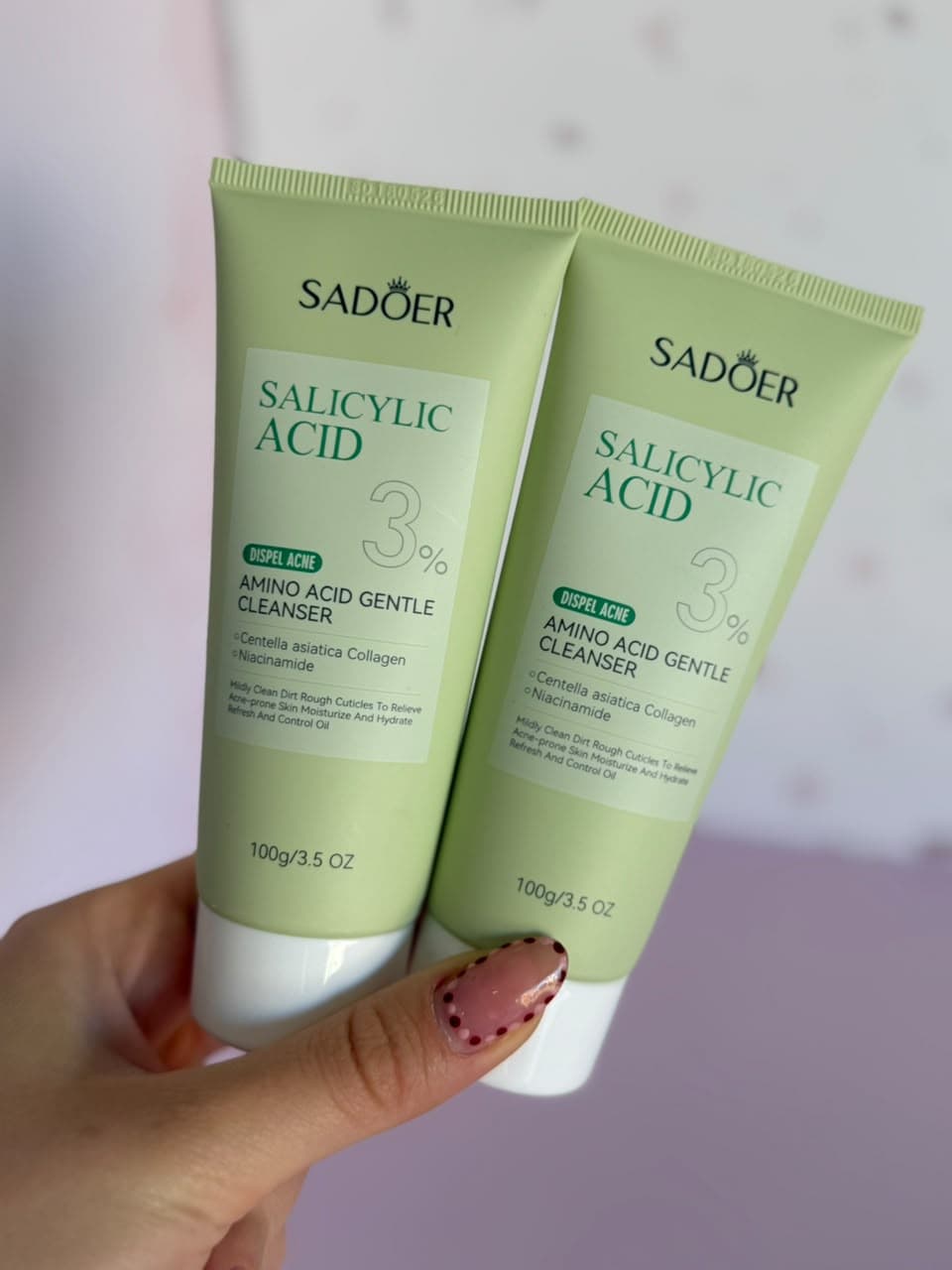 Limpiador facial con Ácido Salicílico