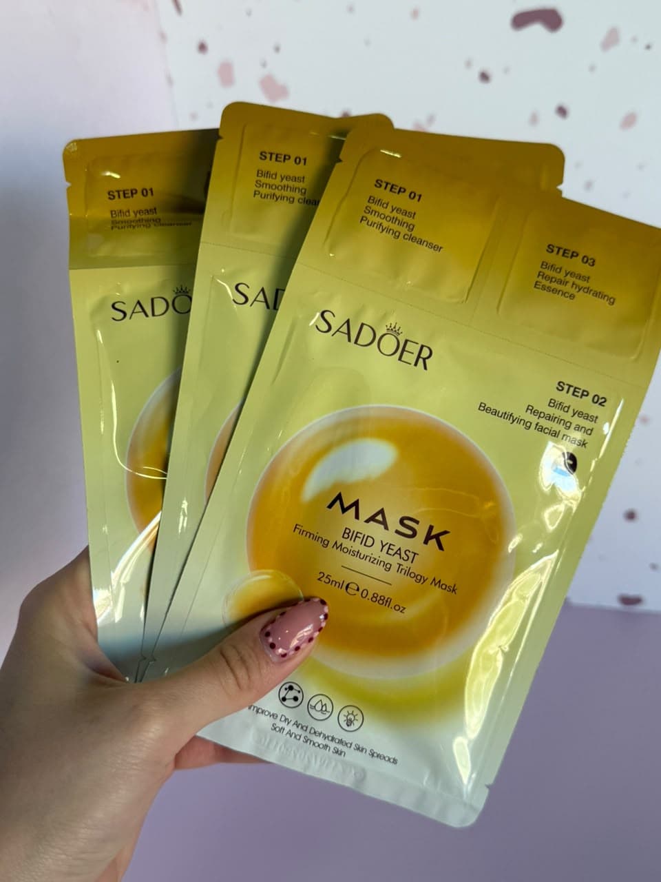 Mascarilla facial 3 pasos Reafirmante