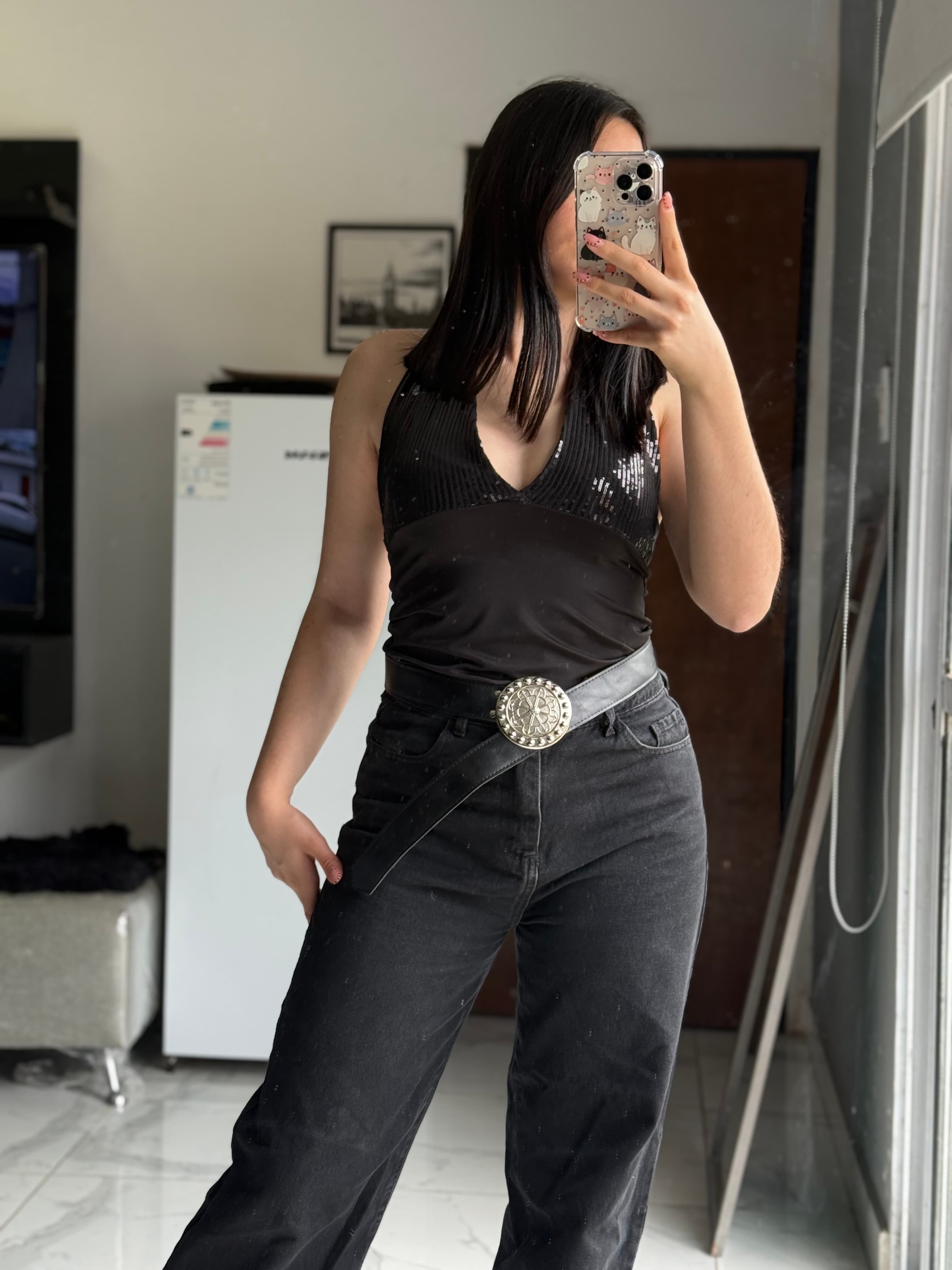 Body lentejuelas