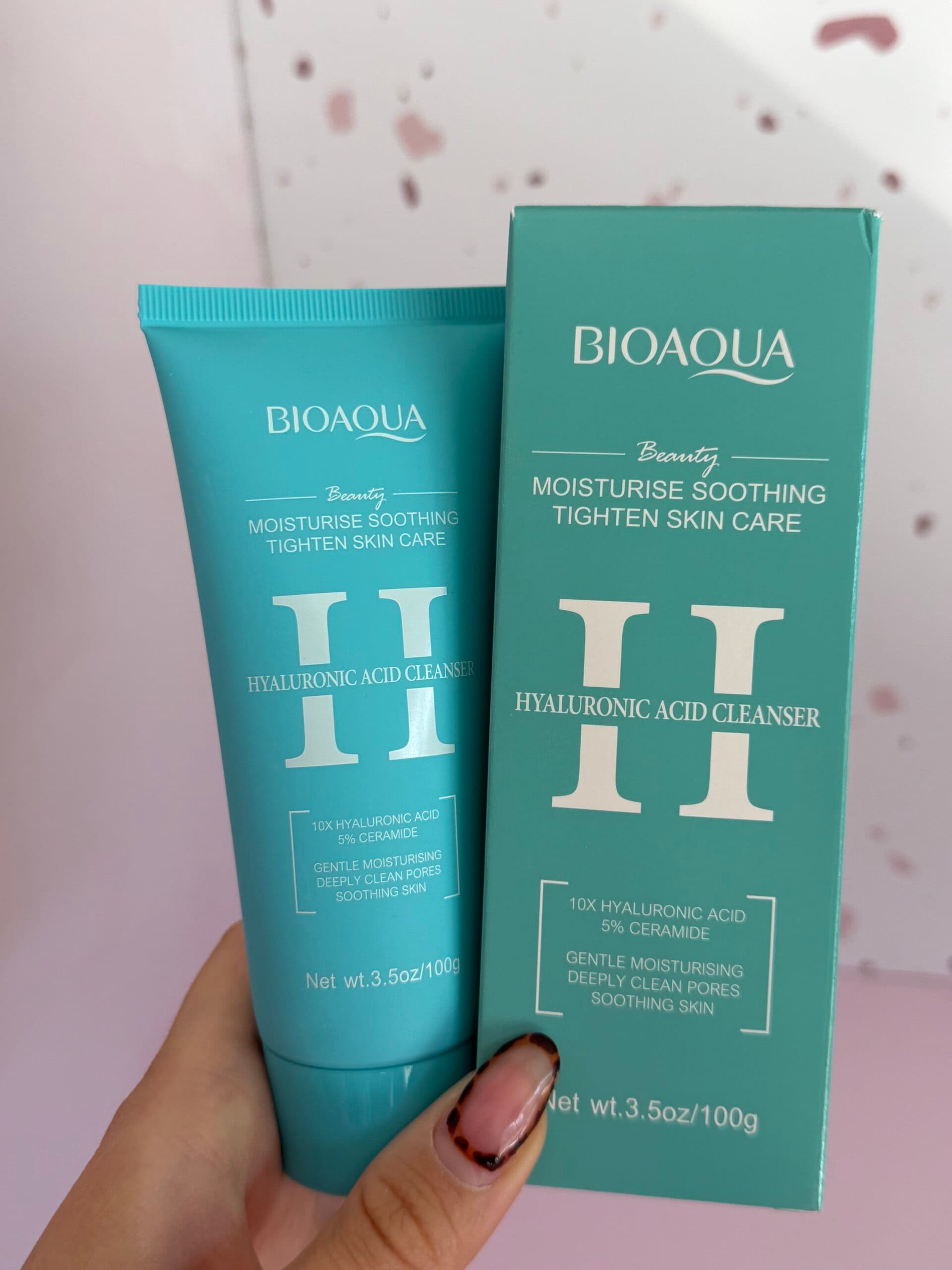 Limpiador facial con acido hialuronico Bioaqua
