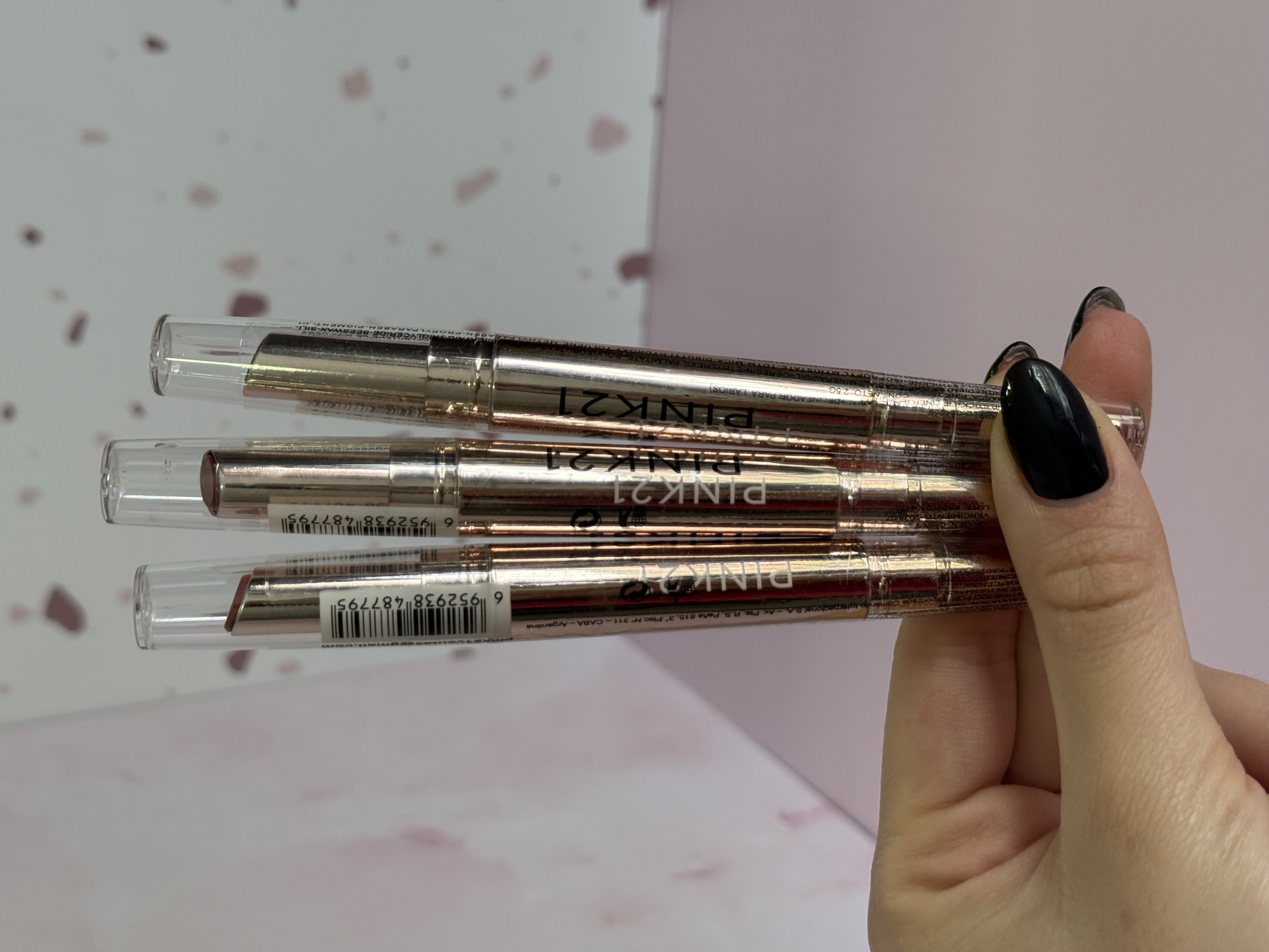 Labial y delineador 2en1 Pink21