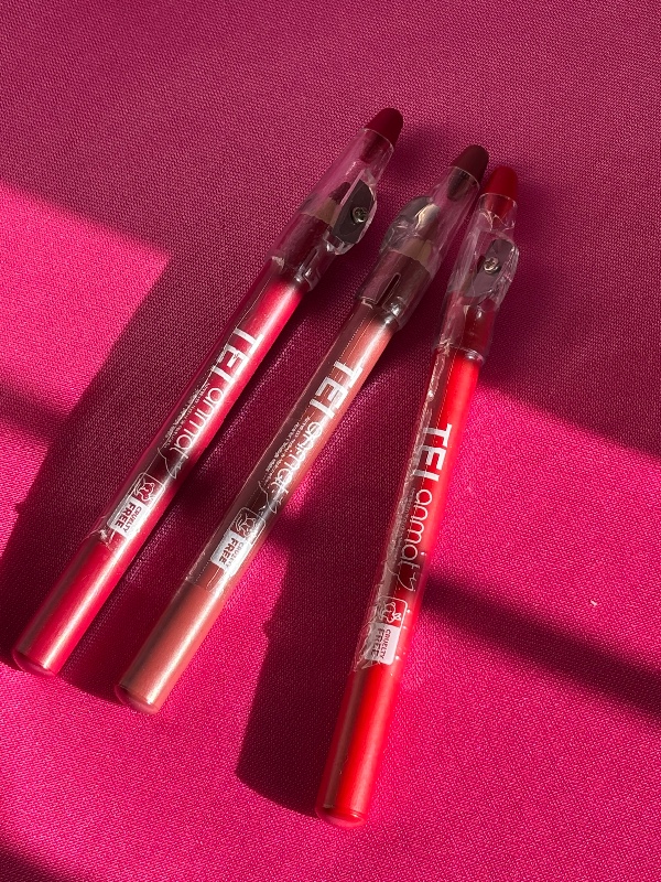 Delineadores de labios Tei con sacapuntas