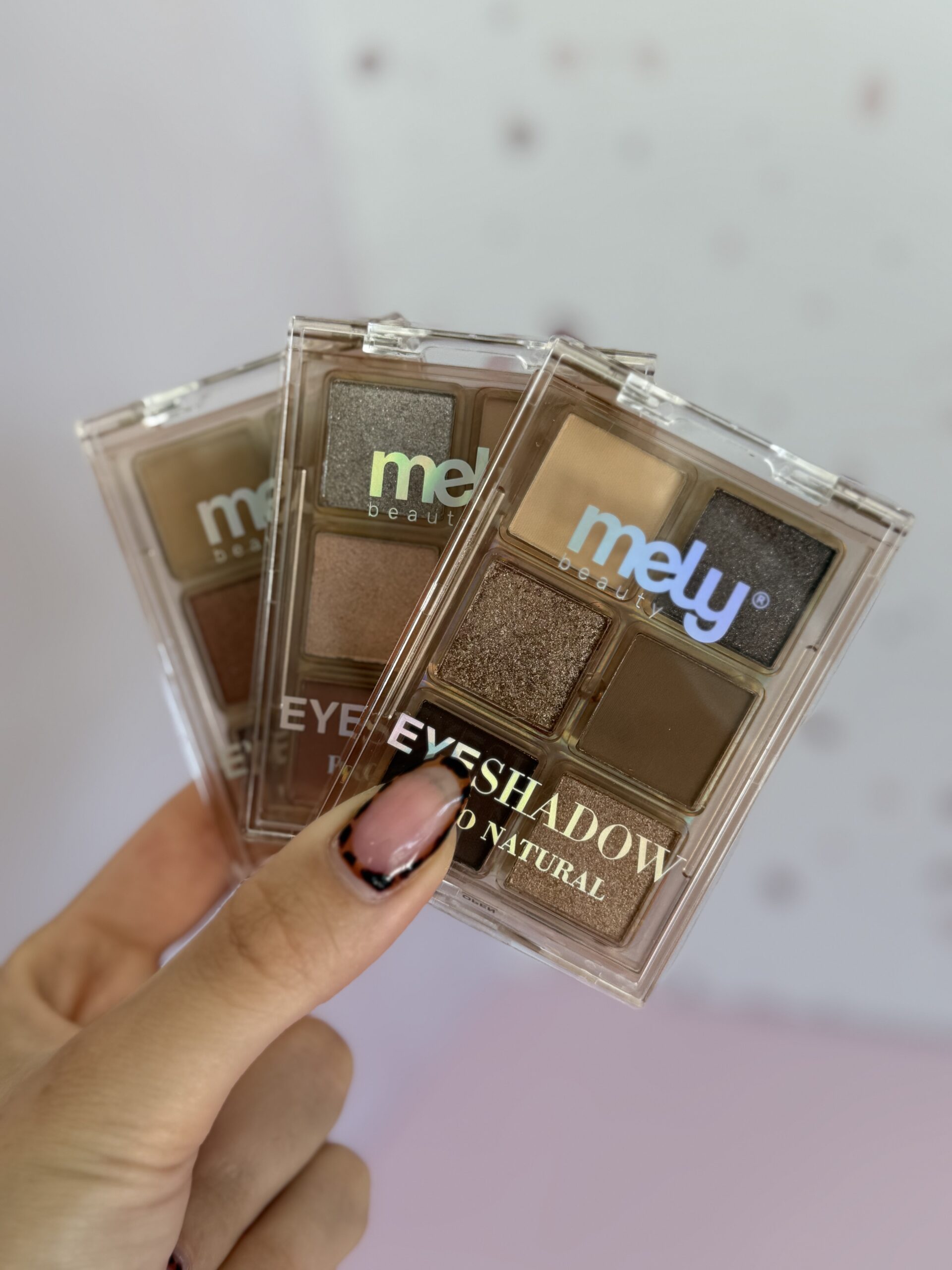 Paleta de sombras Pro Natural Mely