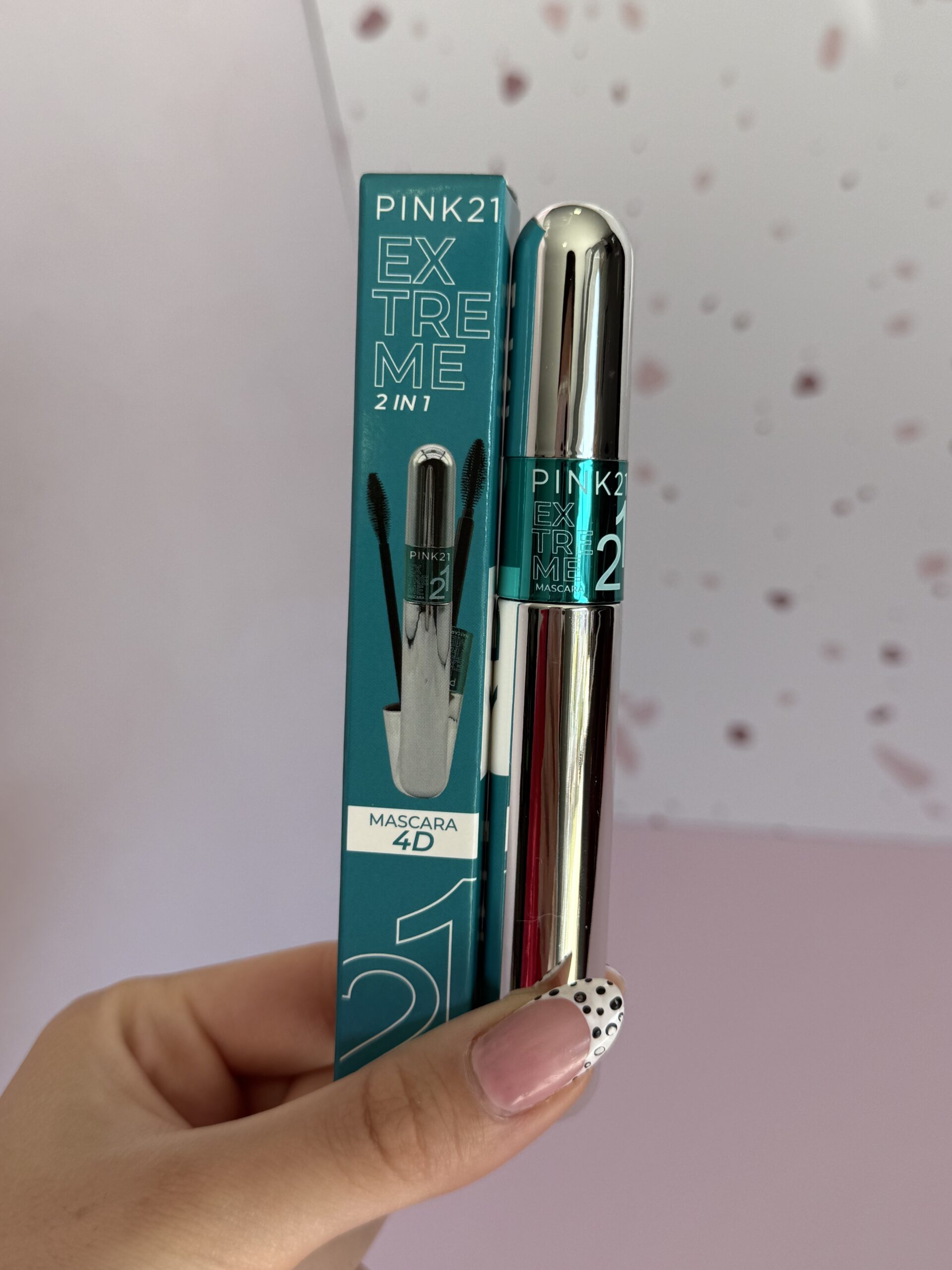 Mascara de pestañas 2 en 1 Pink21