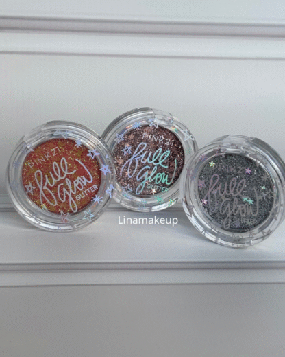 Sombras glitter con estrellas Pink21