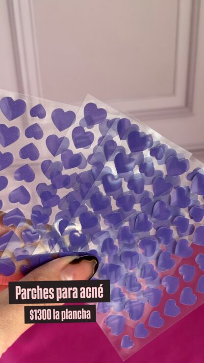 Parches para acné corazón