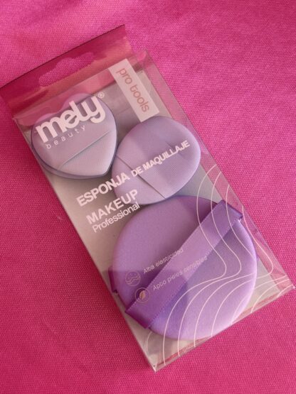 Set de esponjas x6 Mely