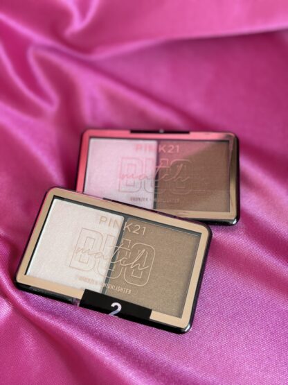 Iluminador y bronzer 2 en 1