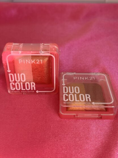 Iluminador dúo color pink21