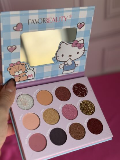 Paleta de sombras Kitty 12 tonos
