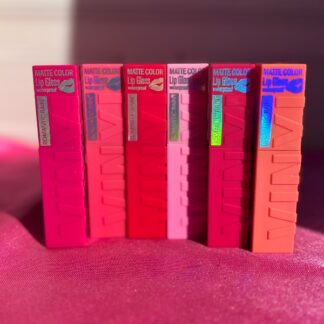 Labial líquido Matte tonos pink