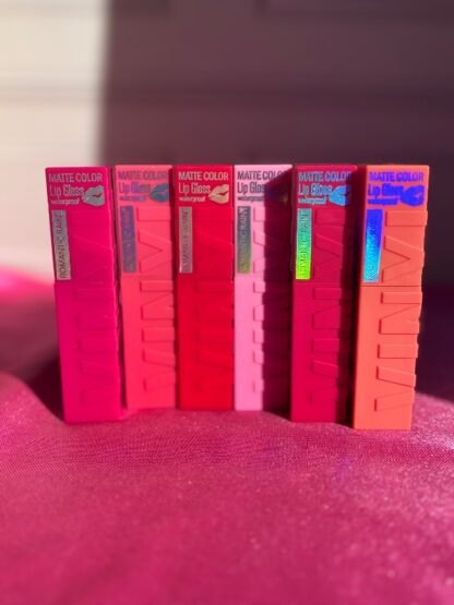Labial líquido Matte tonos pink