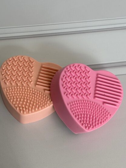 Limpia brocha corazón