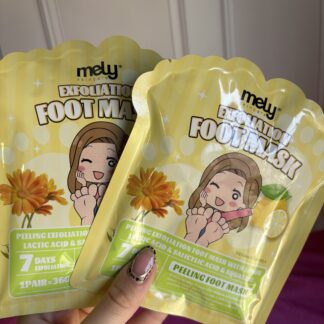 Mascarilla exfoliante para pies Mely