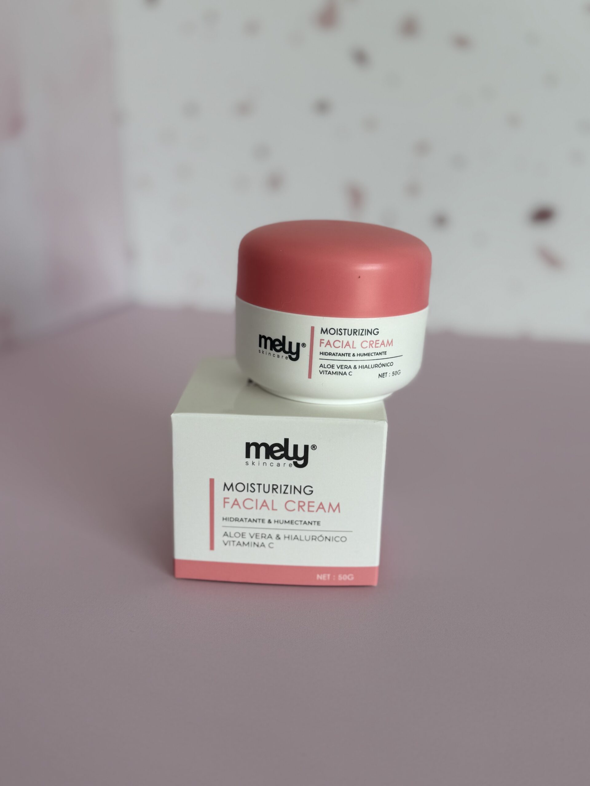 🌸 Crema Facial Mely Moisturizing