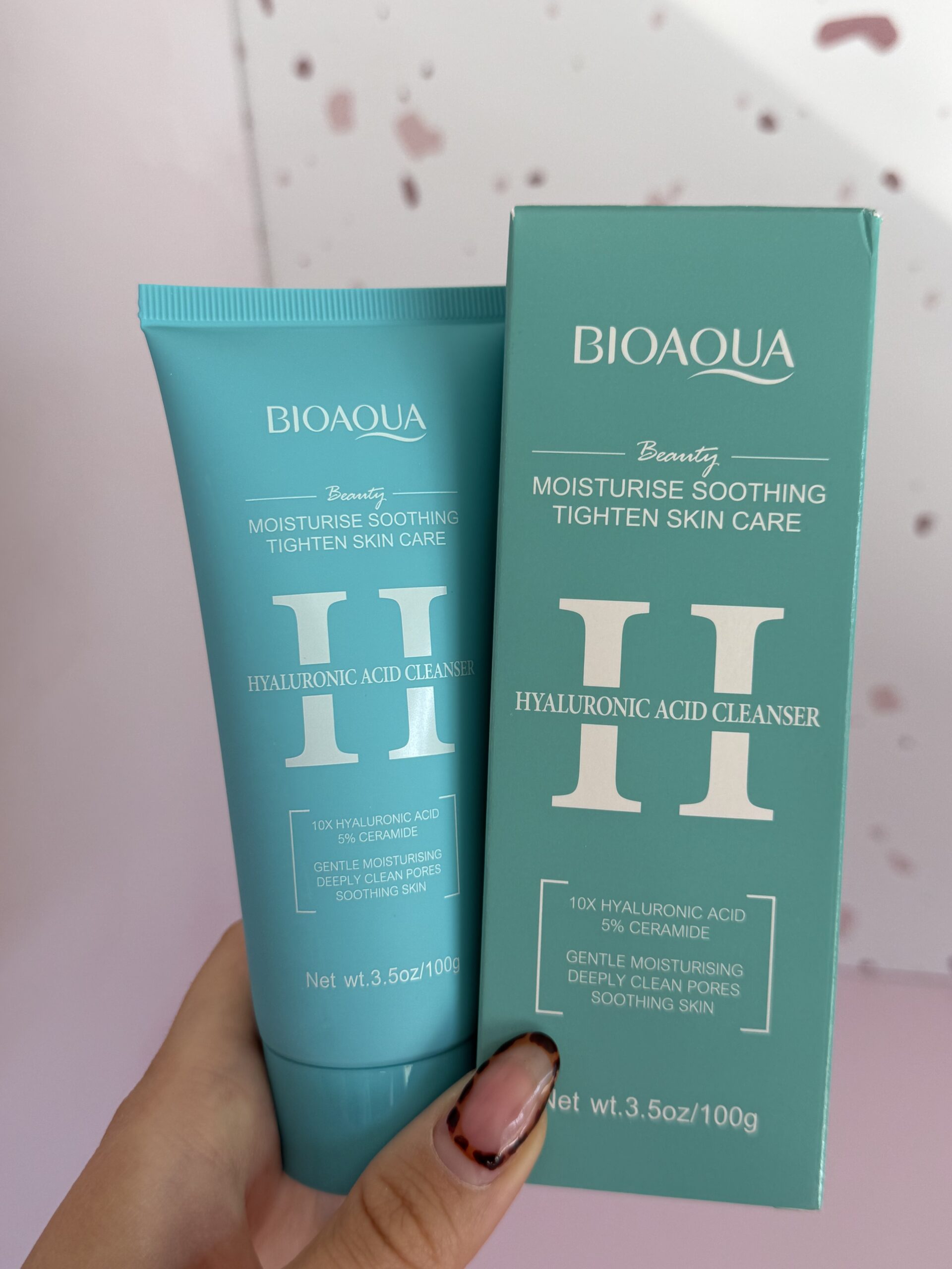 Limpiador facial con acido hialuronico Bioaqua