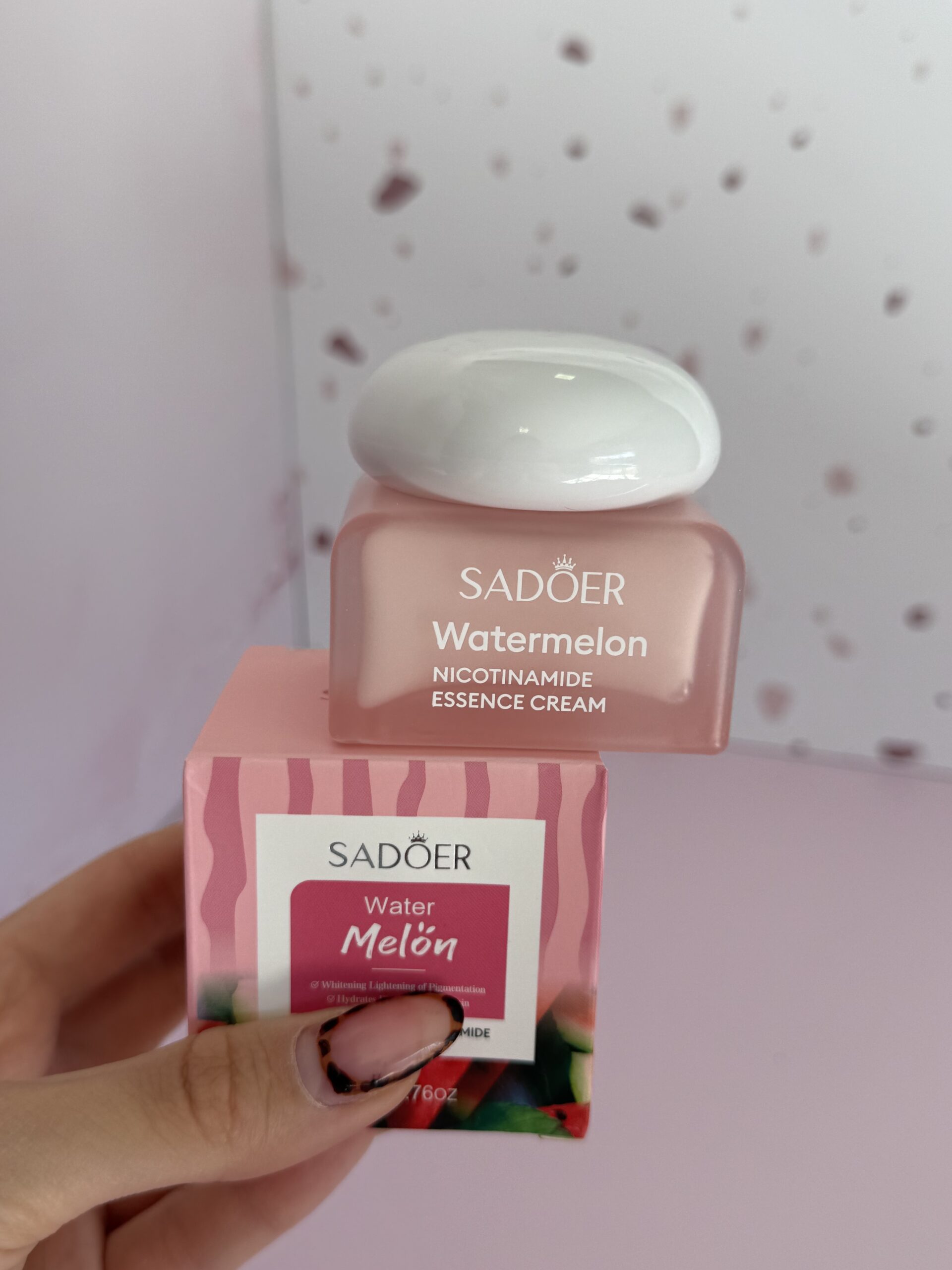 Crema facial Watermelon con Niacinamida